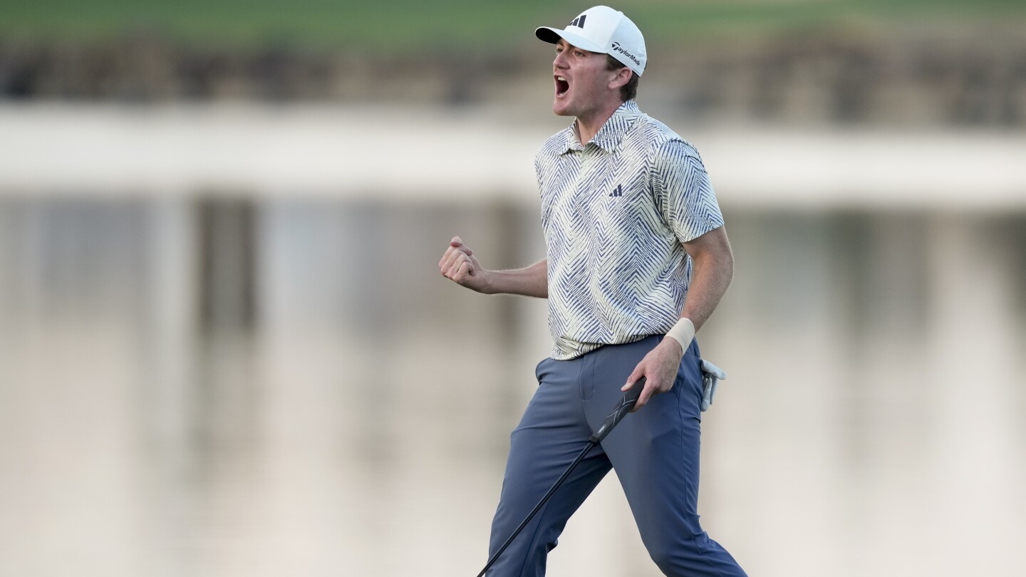L'amateur Nick Dunlap gagne sur le circuit de la PGA à l'American Express