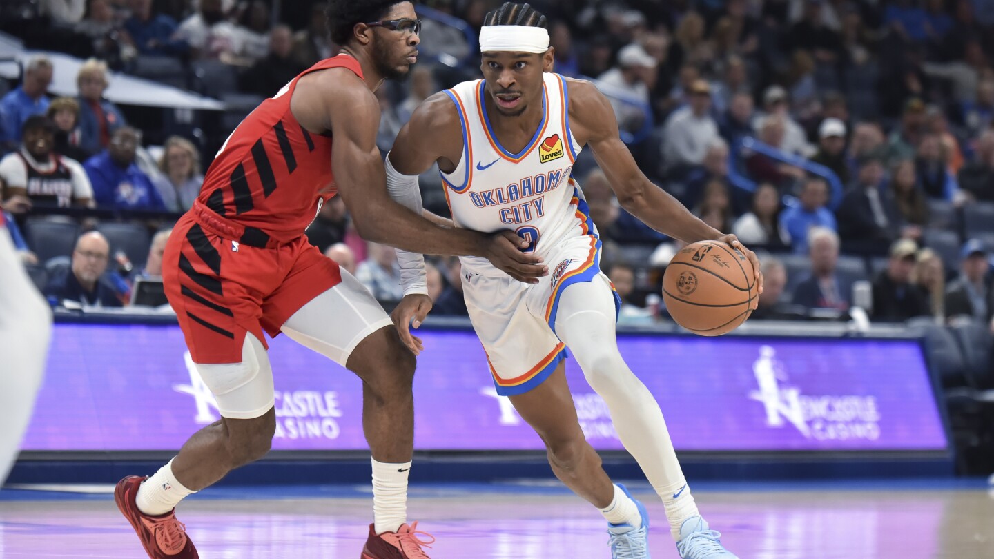 Le Thunder dépasse les Trail Blazers 139-77, égalant la cinquième plus grande marge de victoire de l'histoire de la NBA