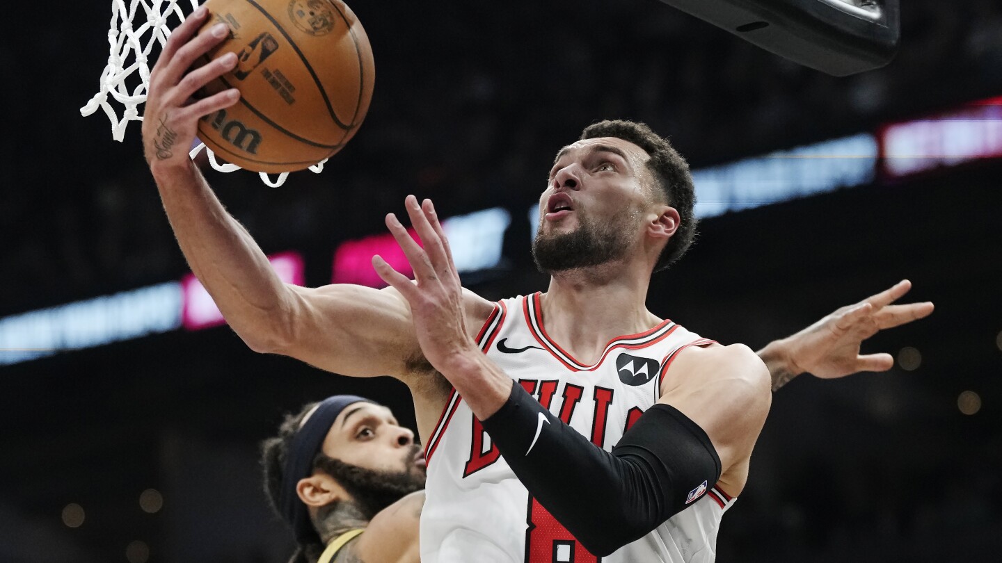 Le garde blessé Zach LaVine, espoir des Chicago Bulls, pourra revenir dans l'alignement vendredi