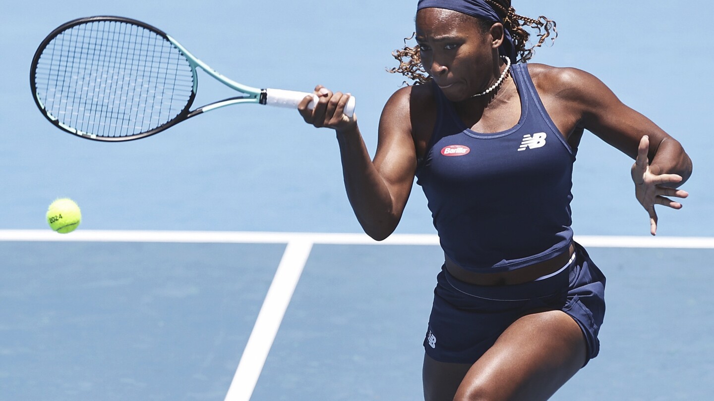 Les Américaines Coco Gauff et Emma Navarro atteignent les demi-finales de l'Auckland Classic