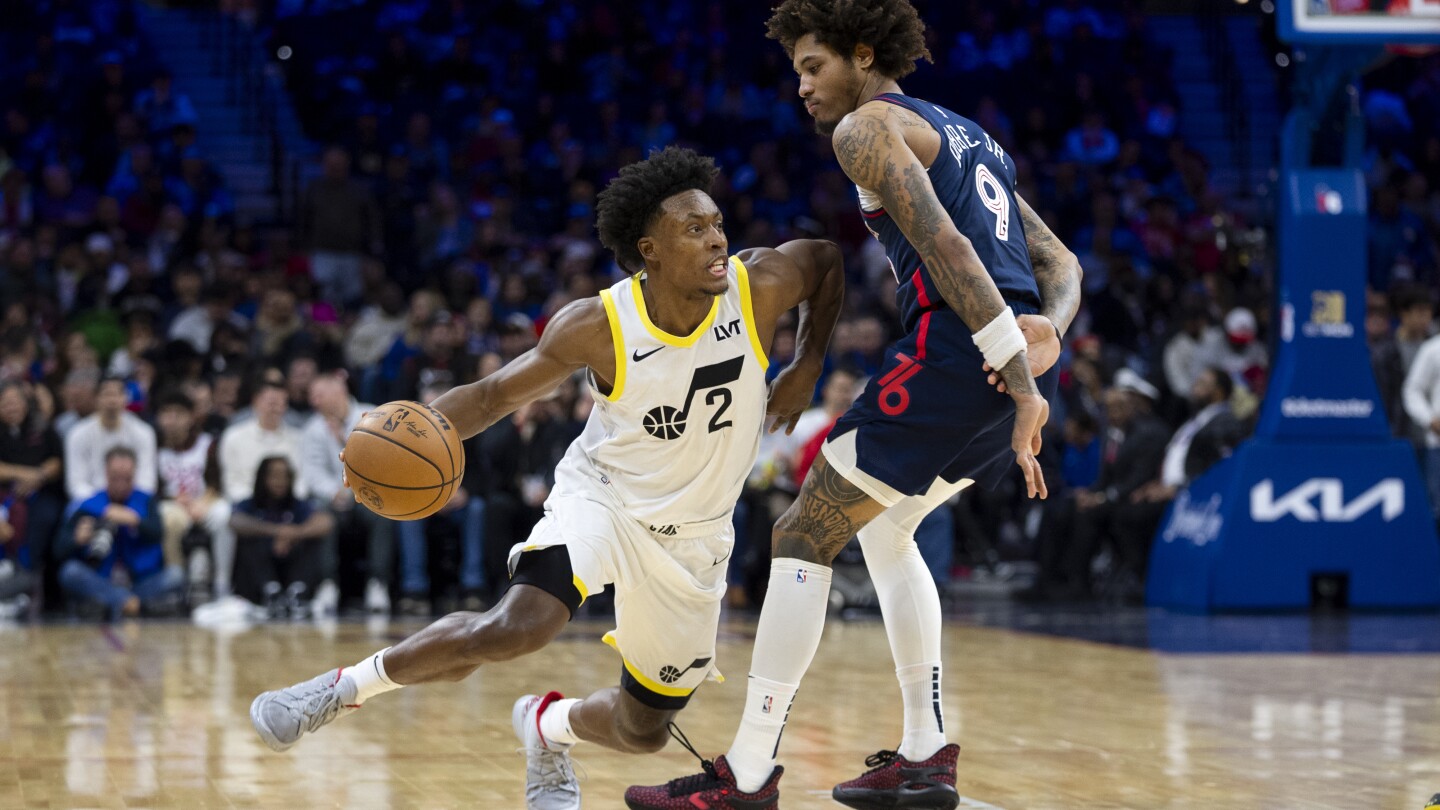 Markkanen et Sexton réalisent des doubles-doubles pour mener l'Utah devant les 76ers 120-109 avec Embiid absent