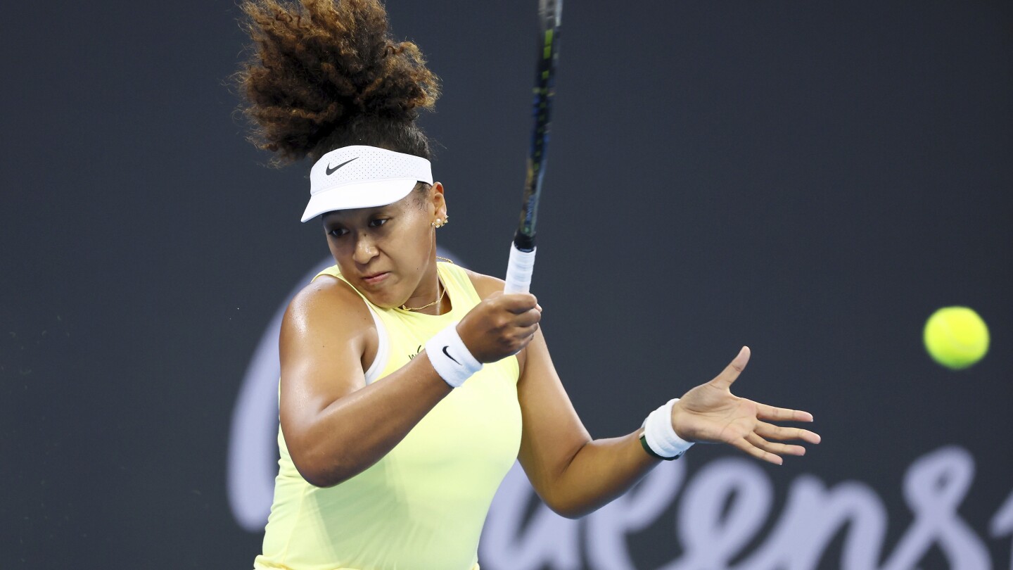 Naomi Osaka : sa nouvelle maman fait un retour gagnant à Brisbane