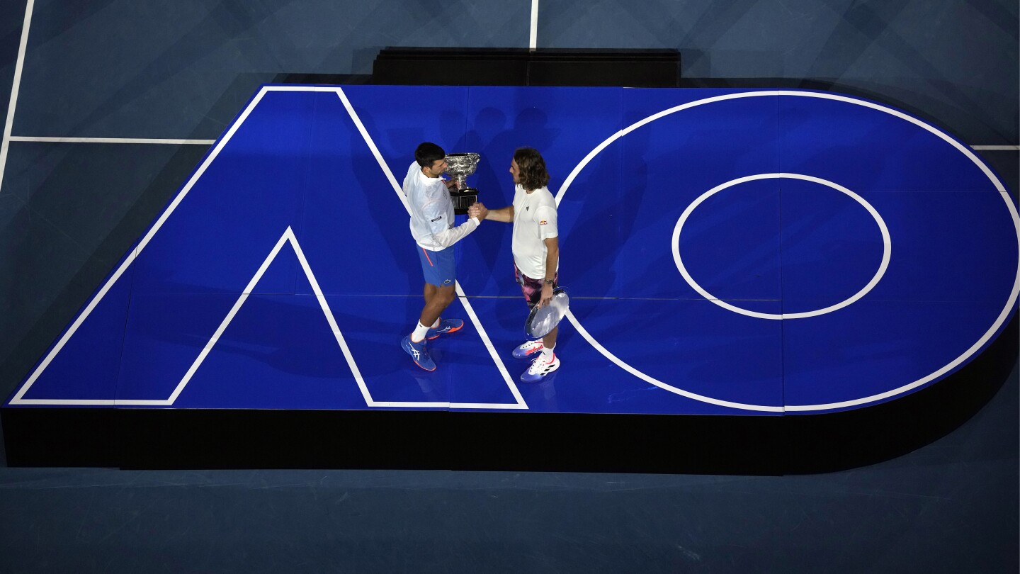 Open d'Australie : Novak Djokovic et Aryna Sabalenka sont les champions en titre