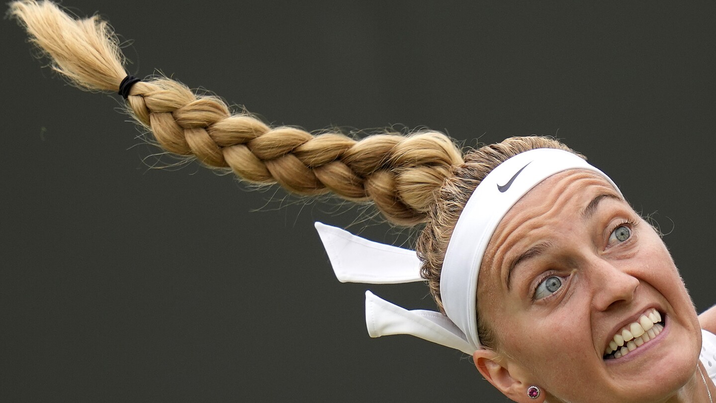 Petra Kvitova, double championne de Wimbledon, déclare qu'elle est enceinte de son premier enfant