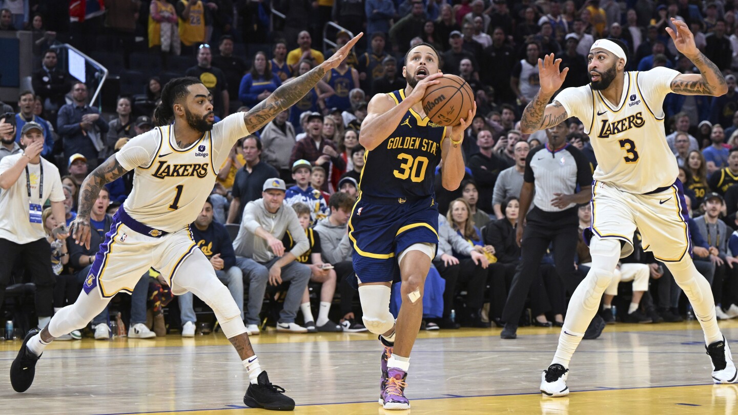 Russell des Lakers condamné à une amende de 15 000 $ par la NBA pour avoir lancé le ballon dans les tribunes après sa victoire à Golden State