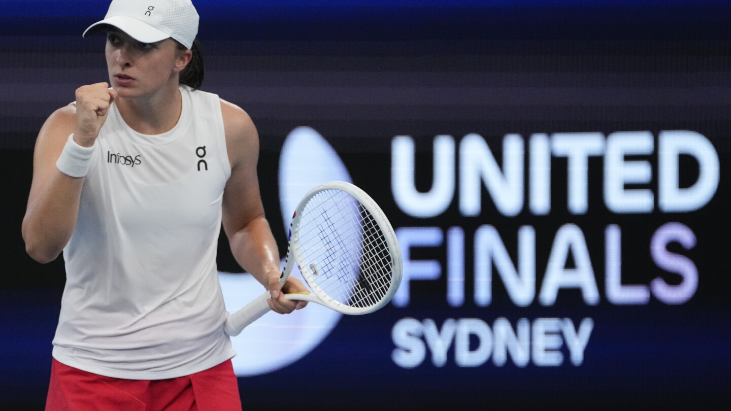 Swiatek bat Kerber pour donner à la Pologne l'avantage en finale par équipes mixtes de la United Cup