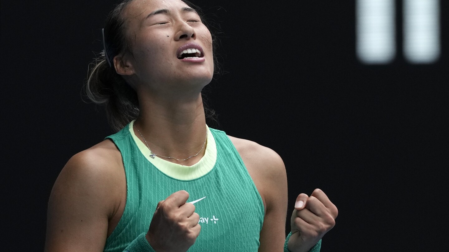 Zheng a une inspiration supplémentaire après la visite surprise de Li Na à l'Open d'Australie