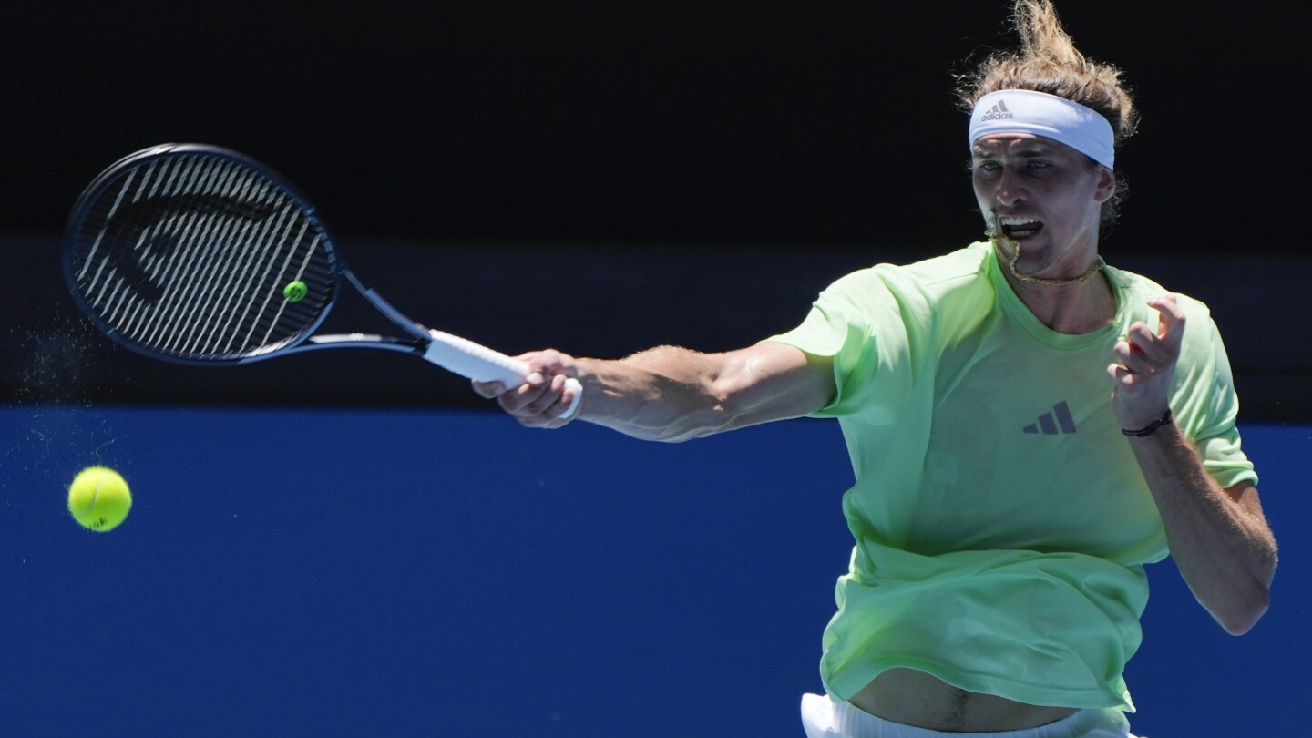 Zverev remporte son premier match en Australie un jour après avoir été condamné à être jugé dans une affaire d'agression en mai