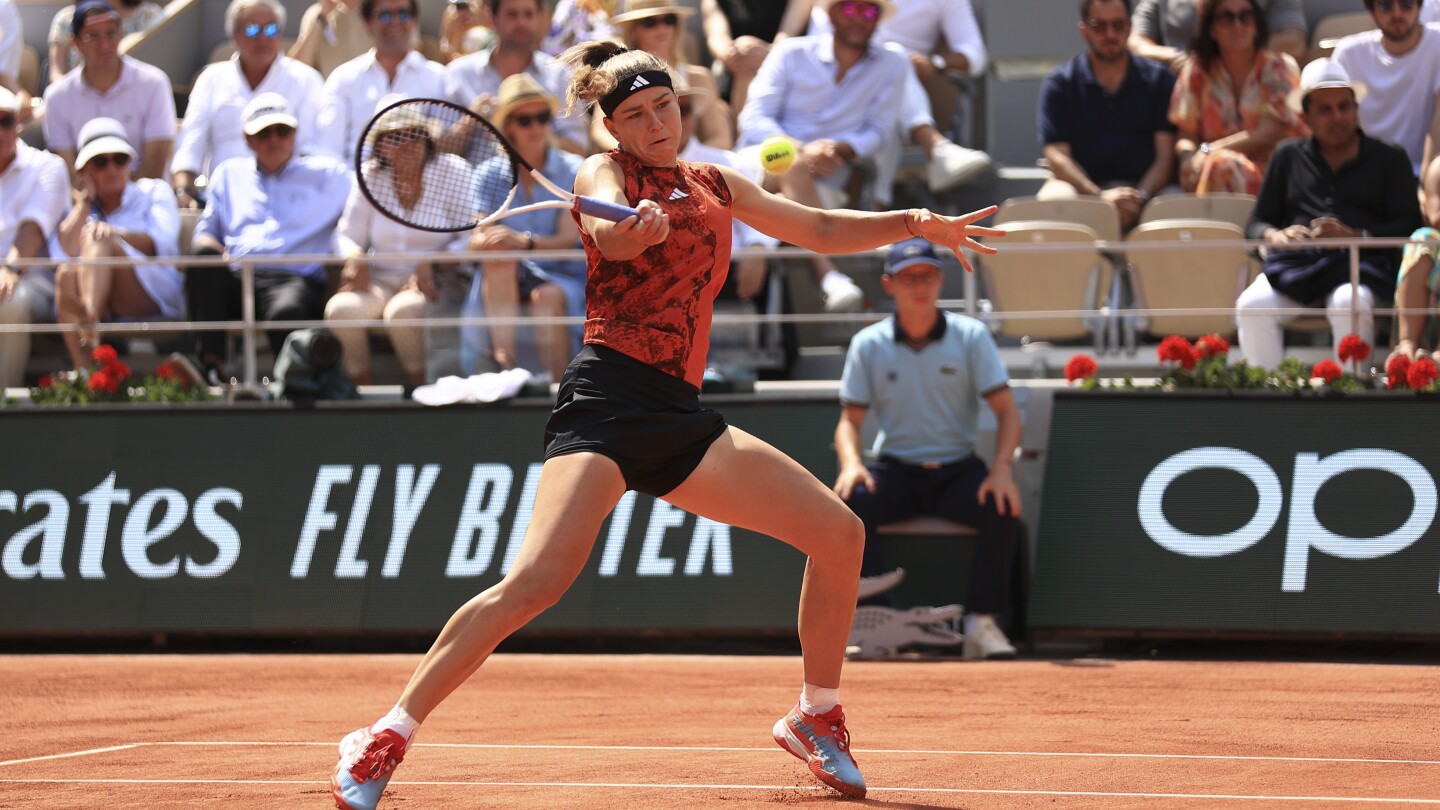 Karolina Muchova, finaliste de Roland-Garros 2023, opérée au poignet droit