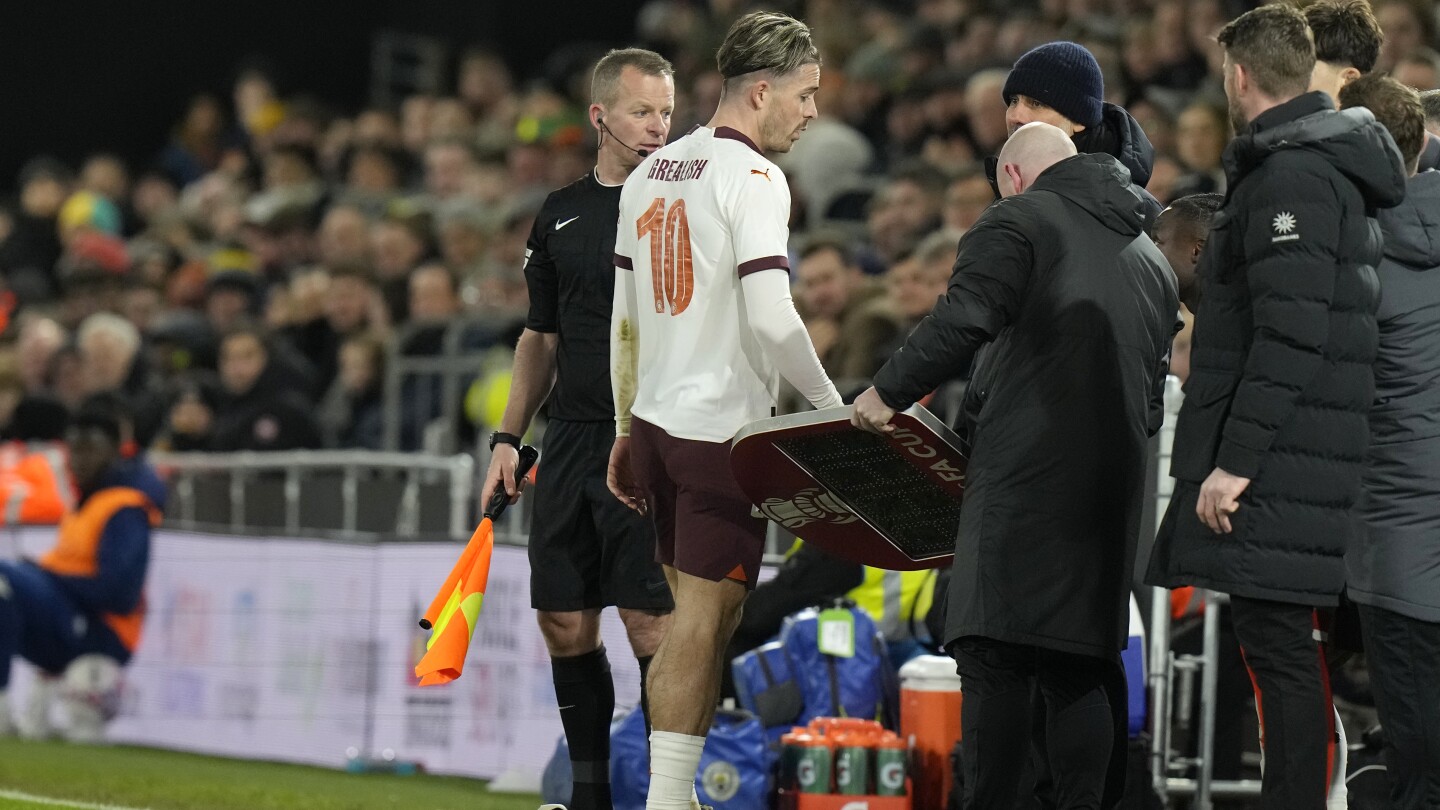 Grealish prêt à rester sur la touche en raison d'une blessure à l'aine, pourrait rater les matchs amicaux avec l'Angleterre