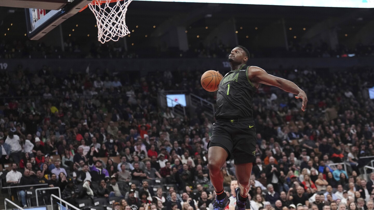 La star des Pélicans, Williamson, dit qu'il participera au concours de dunk s'il fait partie de l'équipe All-Star