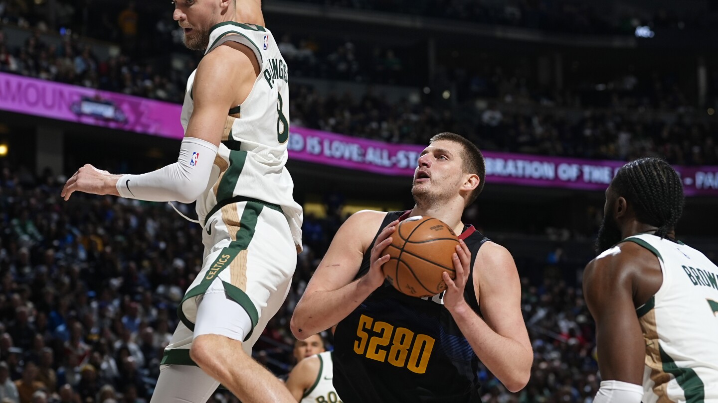 Le triple-double de Nikola Jokic aide les Nuggets à balayer les Celtics avec une victoire de 115-109