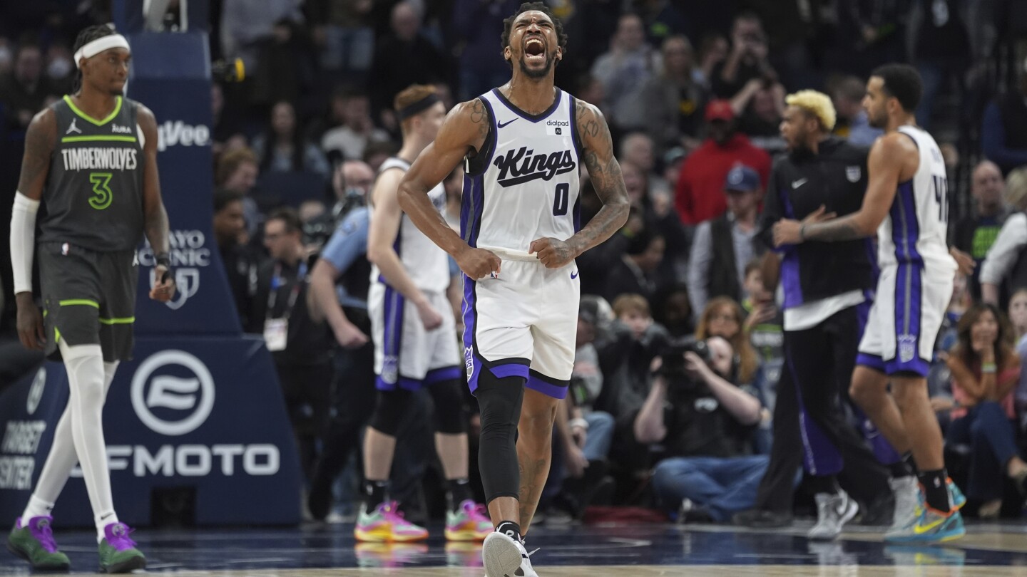 Malik Monk marque 39 points pour mener les Kings devant les Timberwolves en prolongation