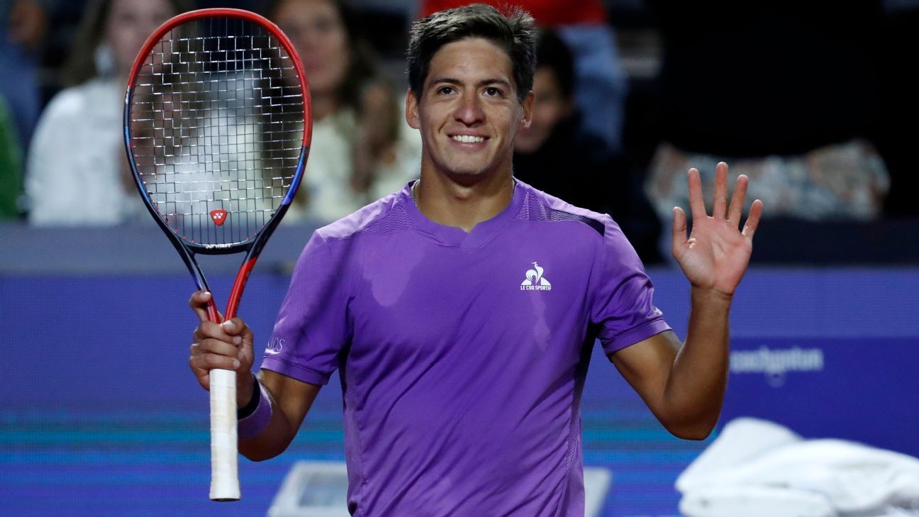 Sebastián Báez à ESPNTenis.com, à propos de la Coupe Davis, de la tournée sud-américaine et face à Zverev