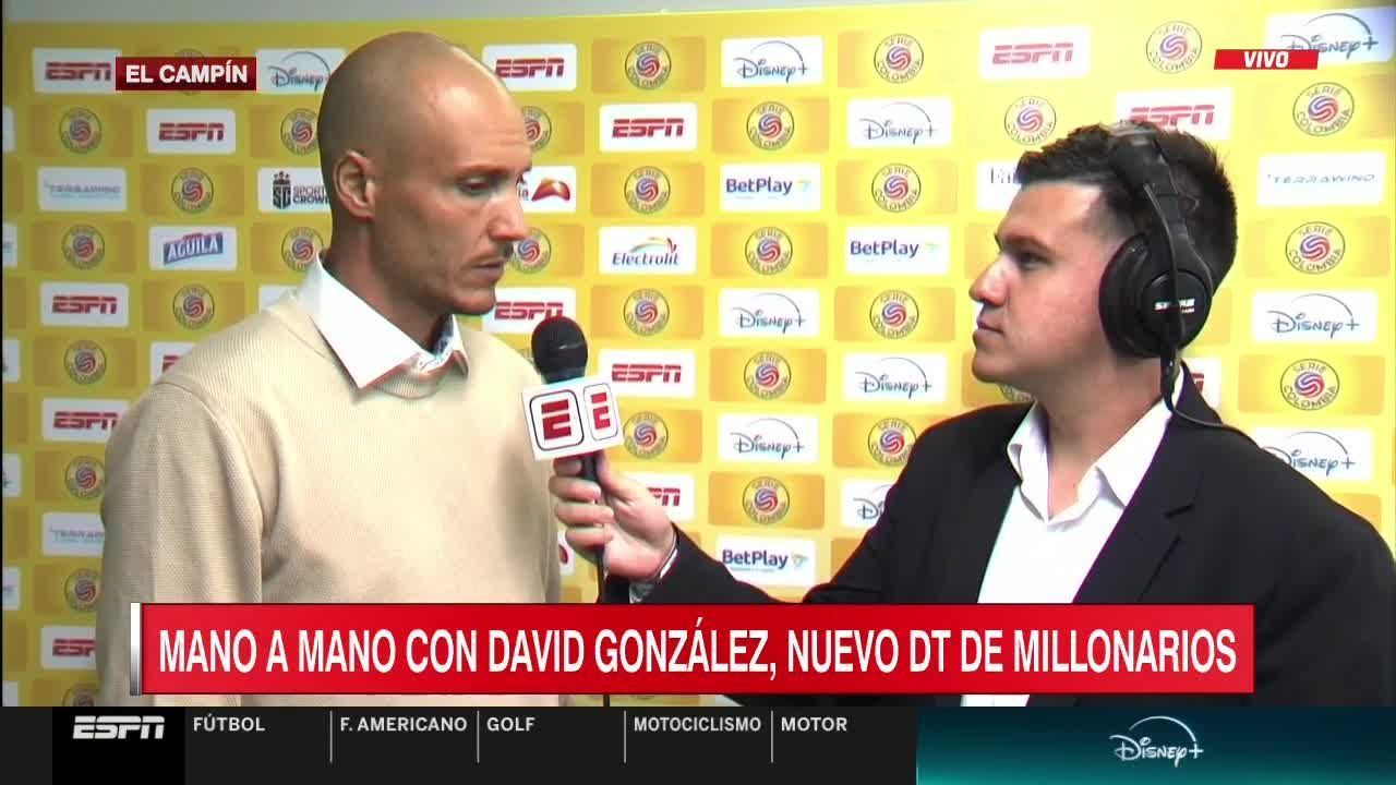 David González a expliqué le manque de renforts chez Millonarios