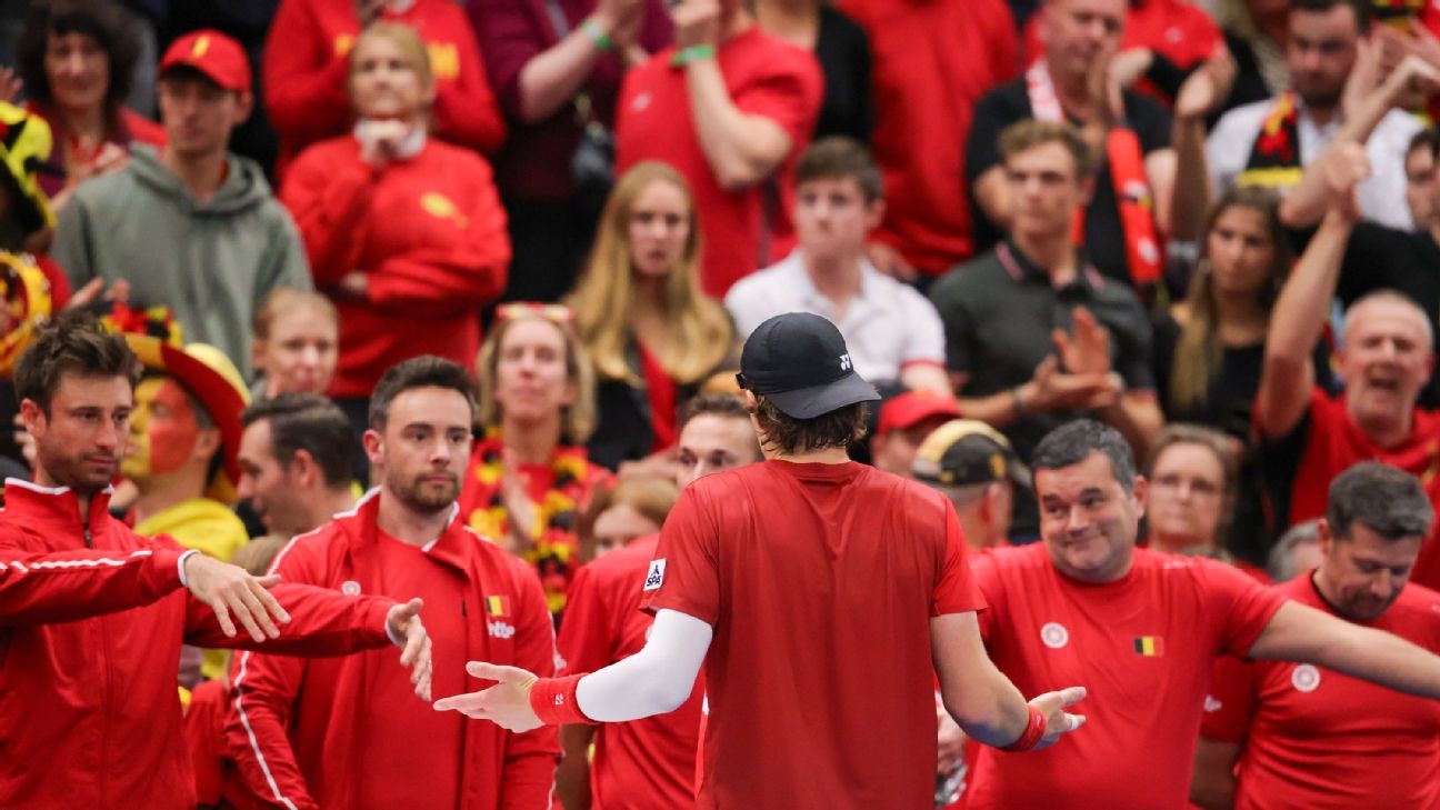 La Fédération de la Belgique demande «calme et objectivité» après la controverse contre le Chili dans la Coupe Davis