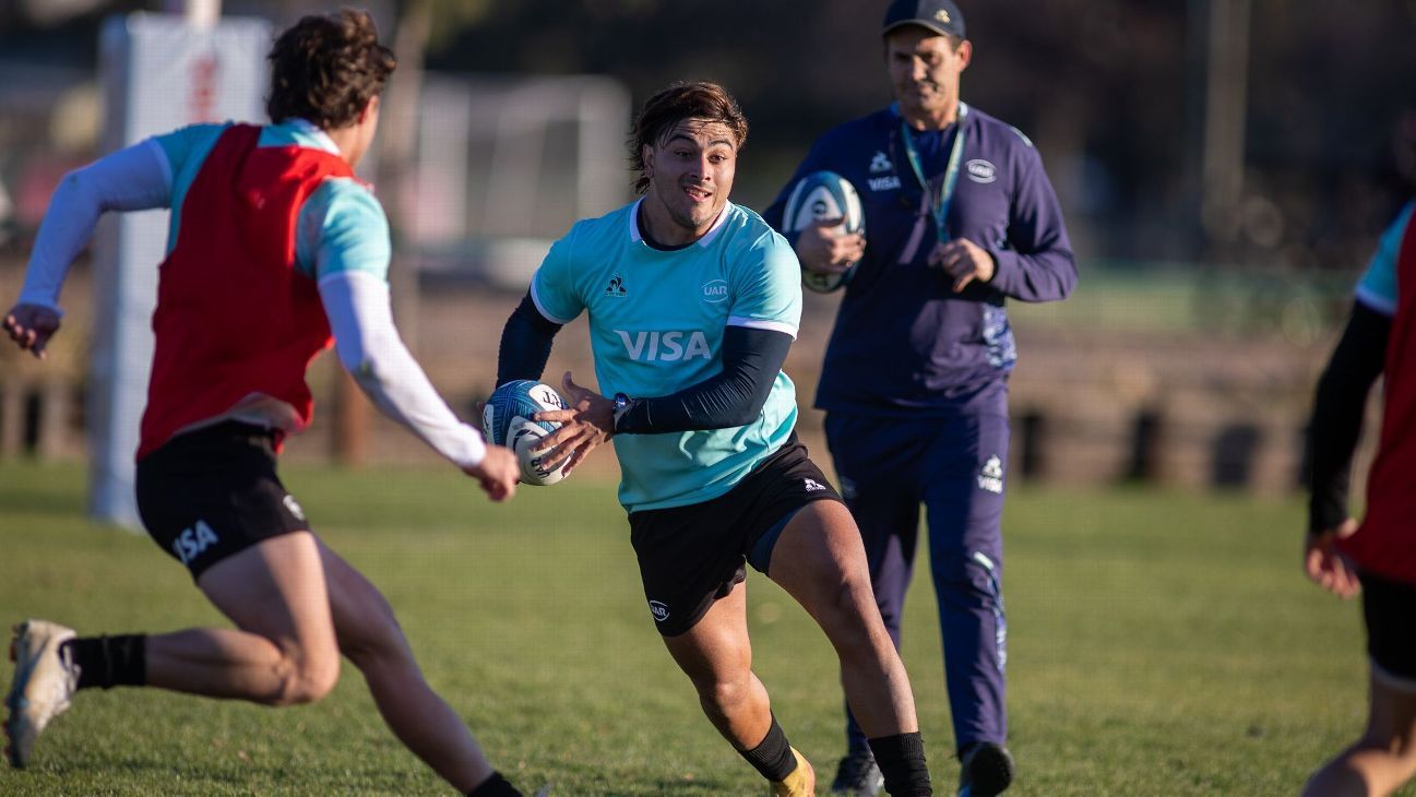 L'équipe argentine XV pour le match amical avec la Roumanie à Buenos Aires