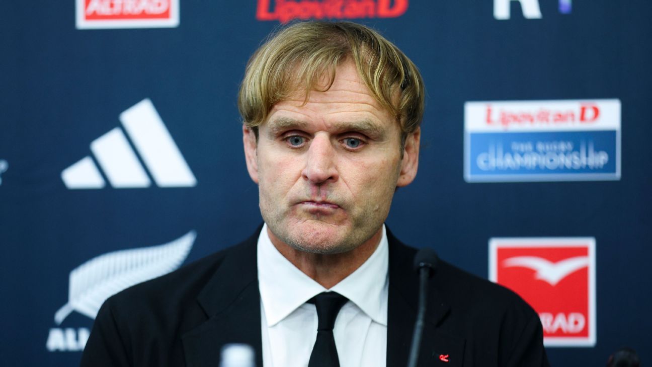 "Ça fait mal": Scott Robertson, après la défaite des All Blacks avec les Pumas