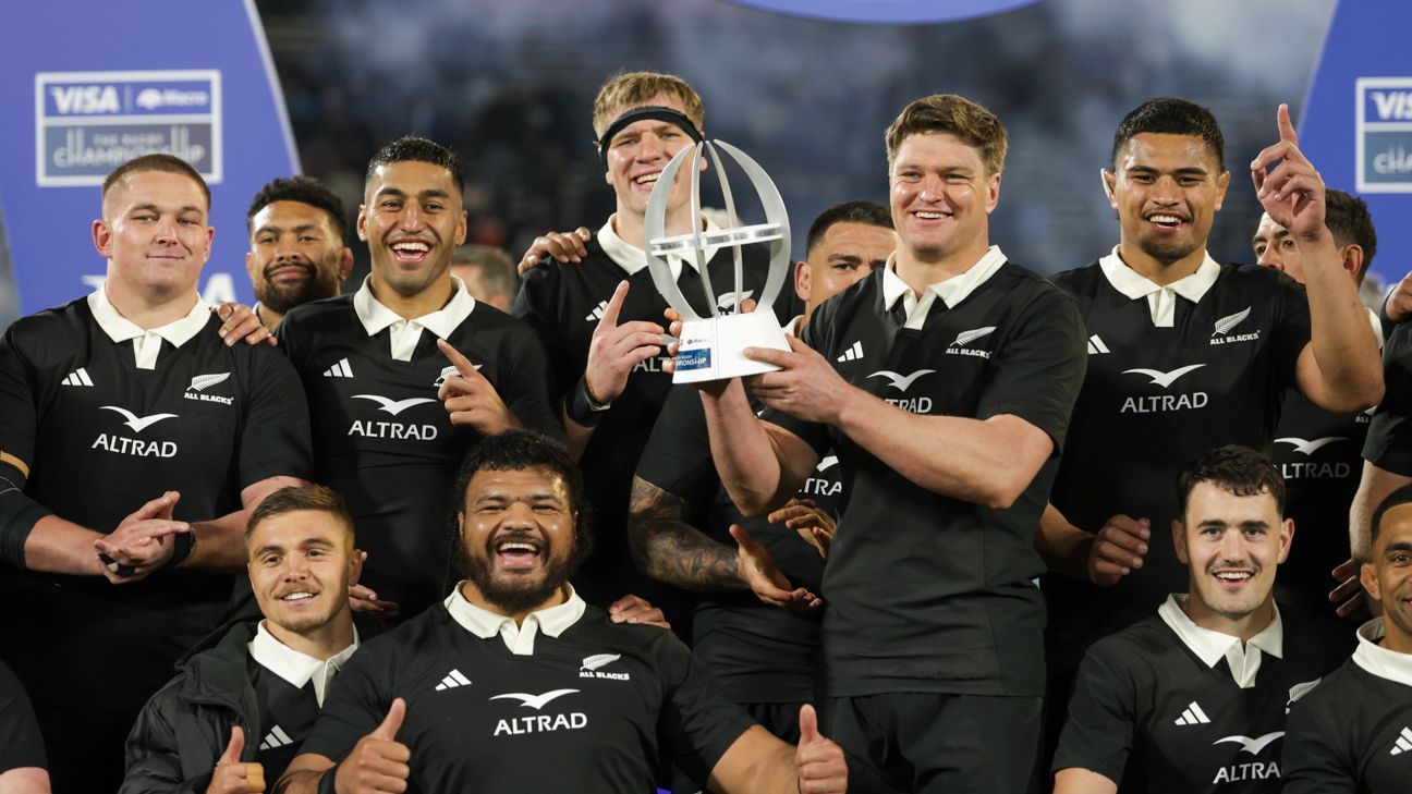 Classement mondial de rugby: la longue attente pour que les All Blacks récupérent la première place