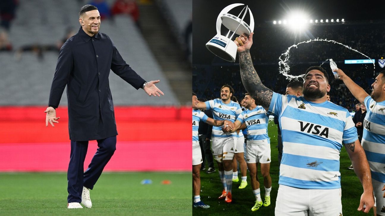 La louange spectaculaire de Sonny Bill Williams, après la victoire de Los Pumas