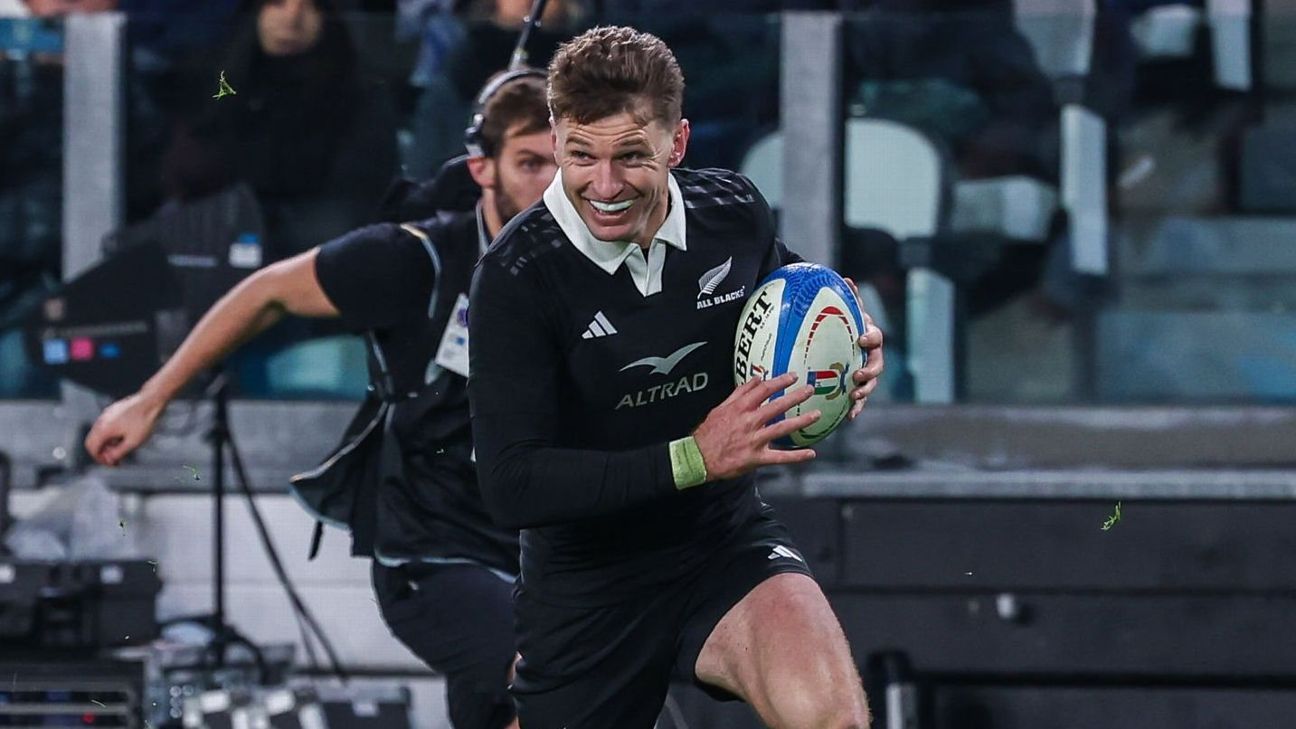 Les All Blacks, avec une formation confirmée et de grandes personnages pour les débuts contre Los Pumas