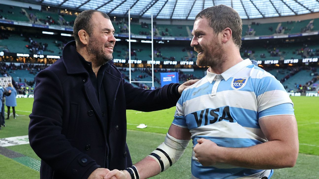 Michael Cheika a demandé une Coupe du monde en Argentine: "Ce serait une impulsion incroyable pour tout le rugby"