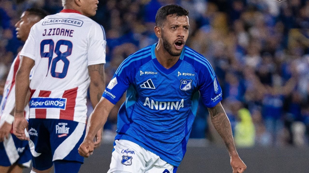 Millonarios se réveille avec une victoire: il a battu Junior, il l'a sorti de l'invaincu et a quitté le sous-sol