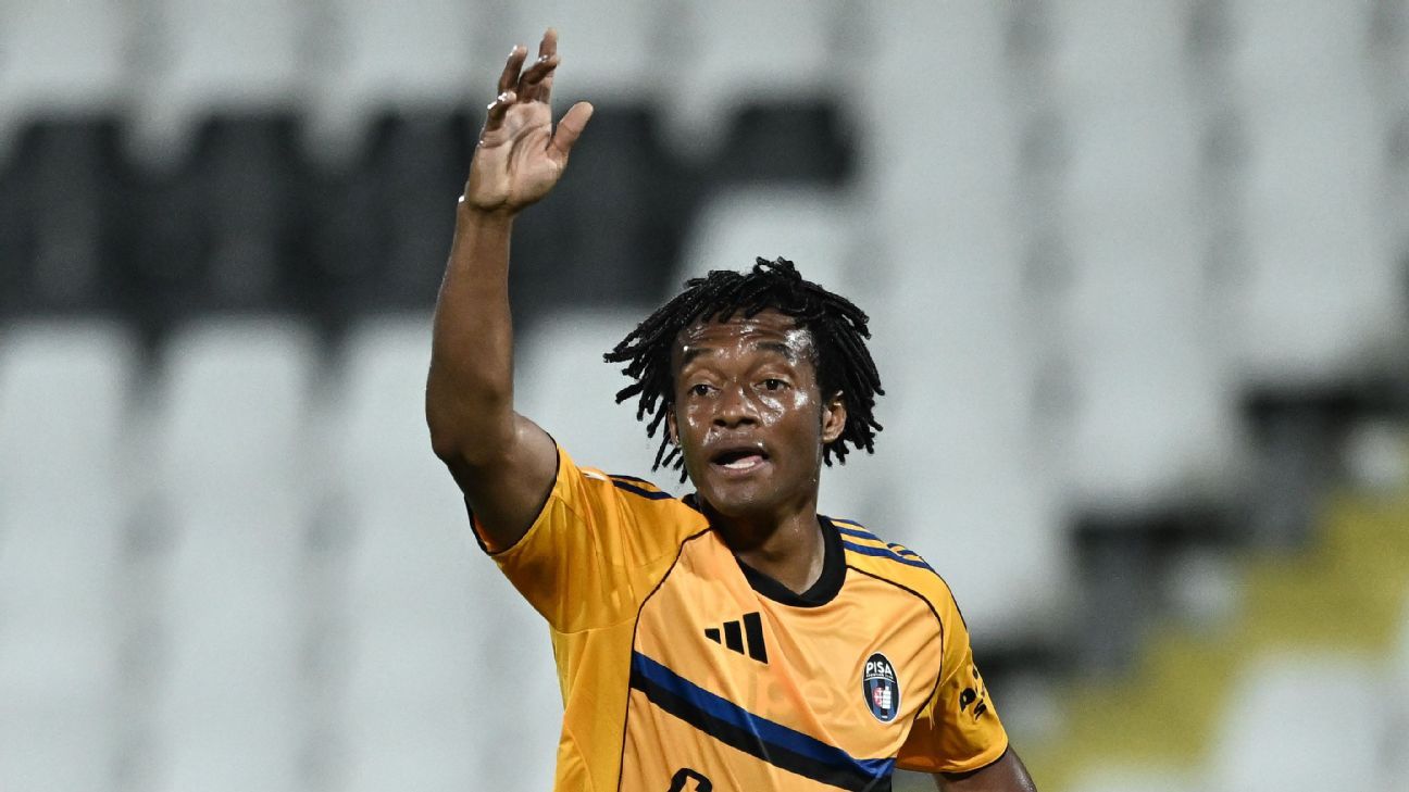 Pise DT, satisfait d'un début de Juan Guillermo Cuadrado