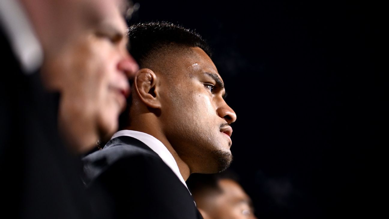 Qu'est-ce qui a laissé les All Blacks la victoire contre Los Pumas pour le championnat de rugby?