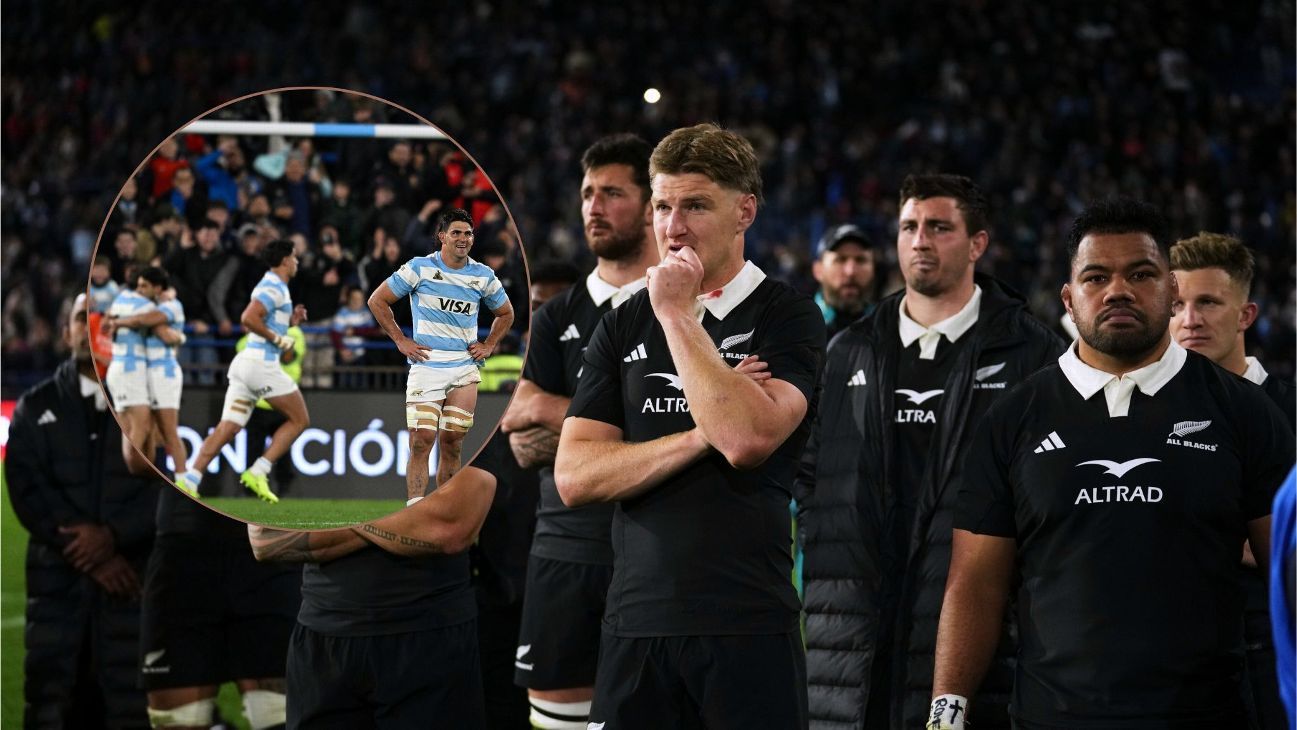 "The Undispined All Blacks": les critiques des médias néo-zélandais après la victoire de Los Pumas