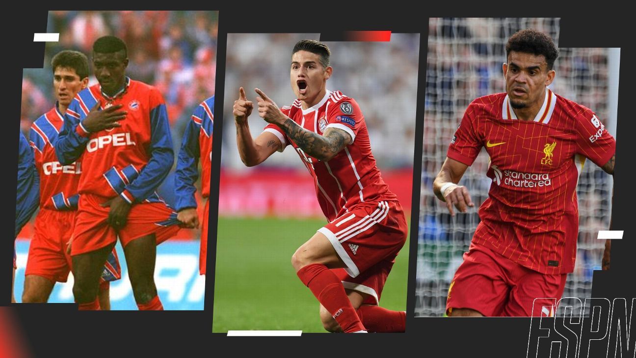 Valence, James et maintenant Díaz, sont arrivés au Bayern l'année avant la Coupe du monde