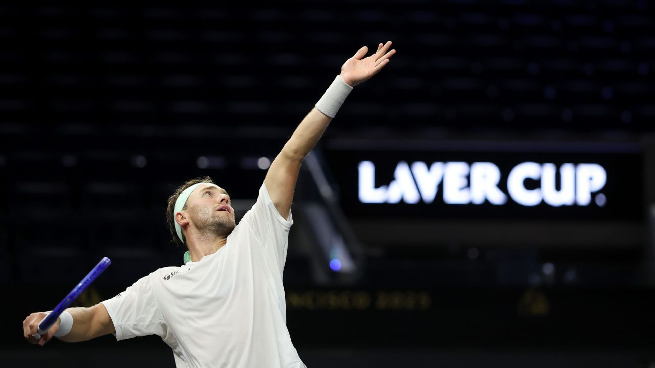 Casper Ruud, le premier à marcher sur "Black Soil" par la Laver Cup