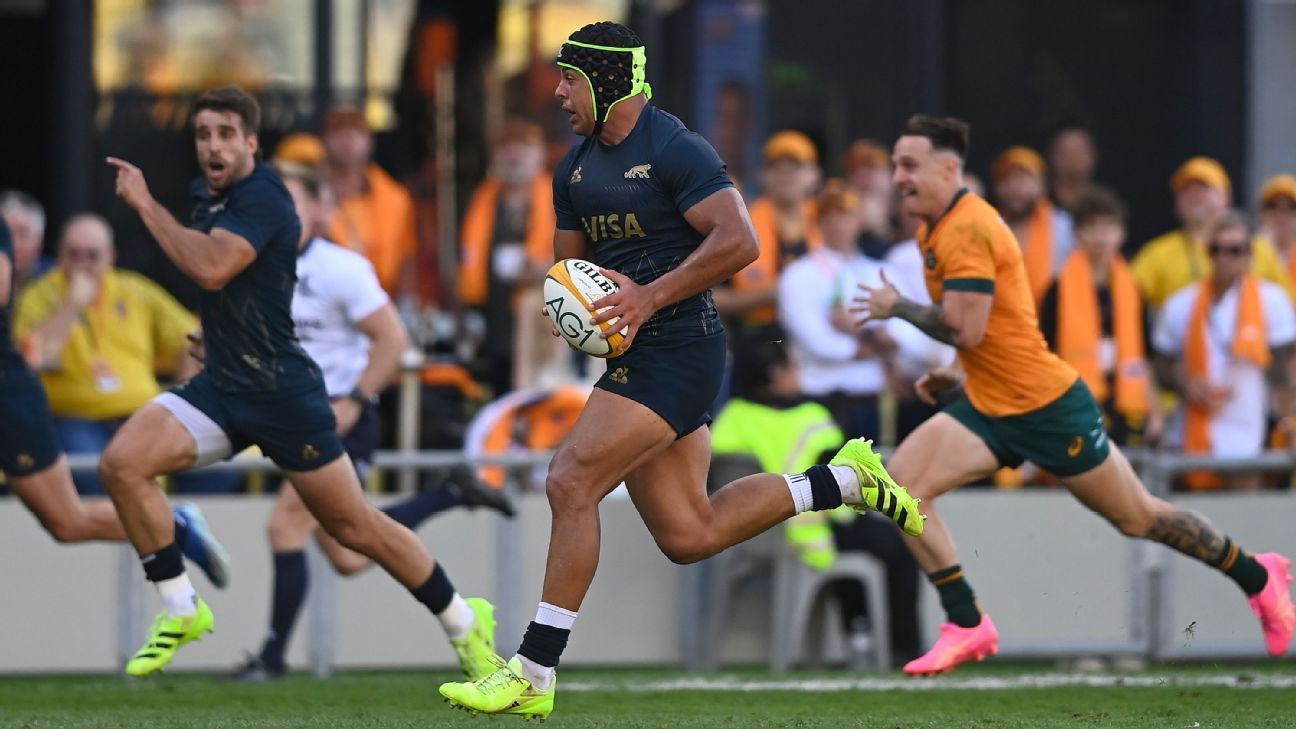 Championnat de rugby: les Pumas sont tombés sur la fin de l'Australie 28-24