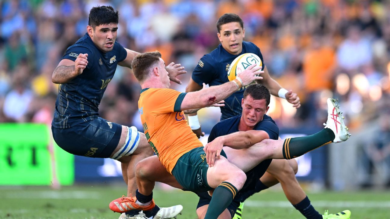 La fin dramatique de la défaite des Pumas contre l'Australie par le championnat de rugby