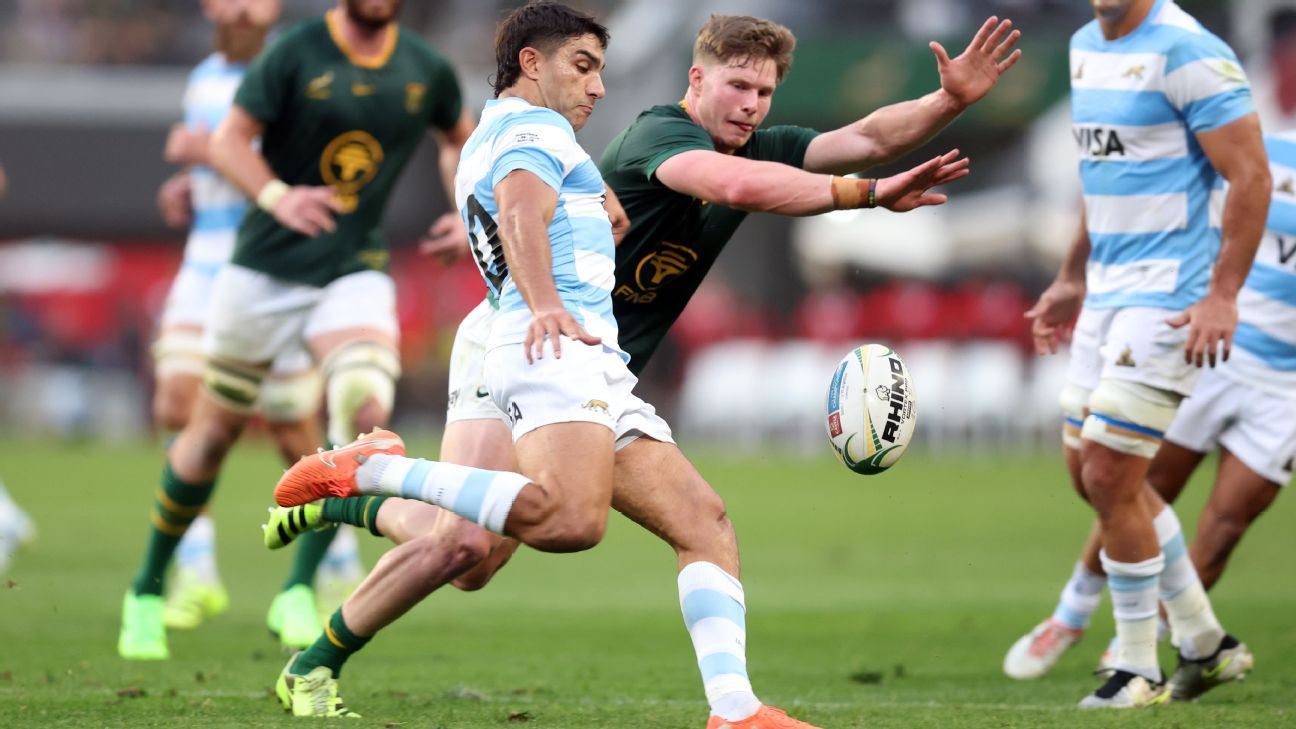 Les Pumas ont chuté de 67-30 contre l'Afrique du Sud et ont manqué de chances au championnat de rugby