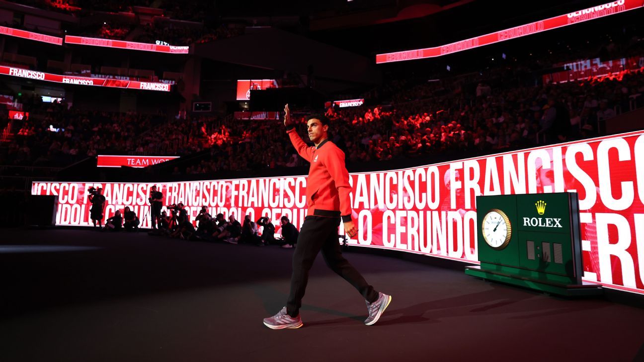 Ordre de jeu sur les 2 de la Laver Cup 2025 avec la participation de Francisco Cerú