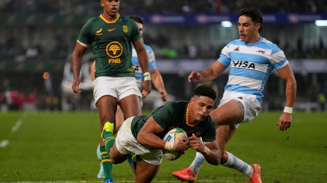 Pourquoi la première mi-temps s'est-elle terminée après l'essai des Pumas contre l'Afrique du Sud?