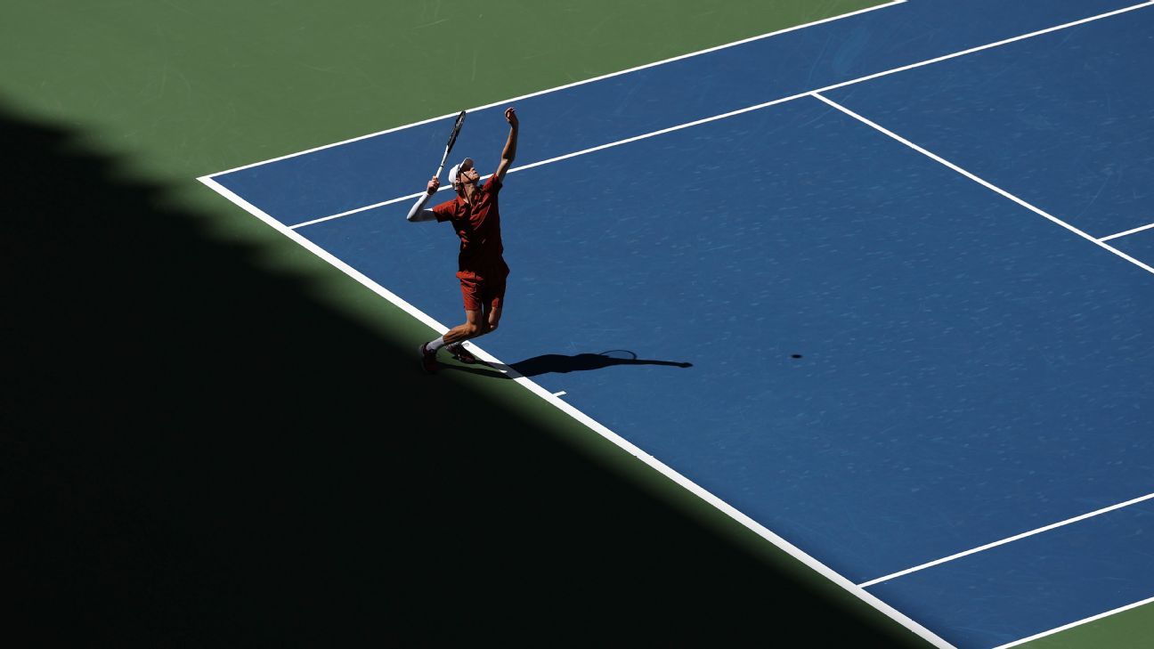 Un rallye de 30 coups, des photos de toutes sortes et un formidable ballon: c'était l'un des meilleurs points de l'US Open