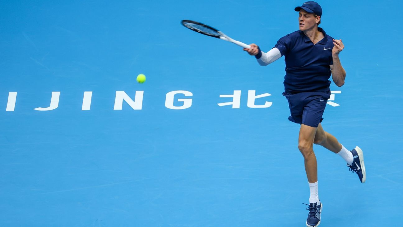 Une étape de moins pour que Jannik Sinner se répète à Pékin: il est déjà en quarts de finale