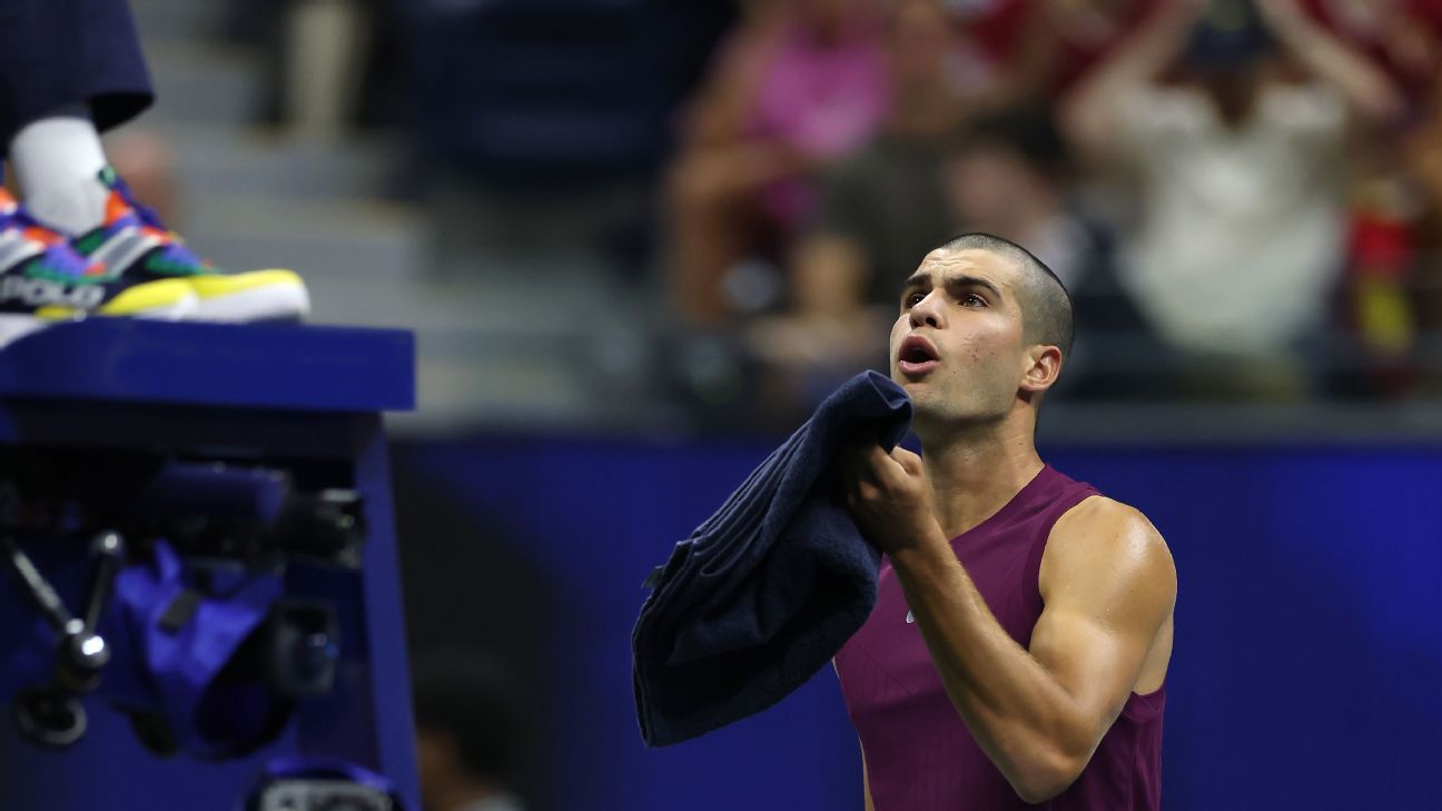 "Vous n'avez pas joué au tennis dans votre vie": la colère de Carlos Alcaraz dans la finale de Tokyo