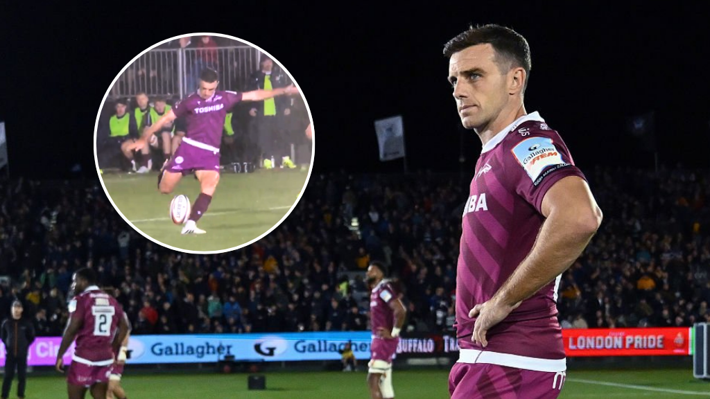 De la moitié du terrain et sous la pluie: la chute impressionnante de George Ford