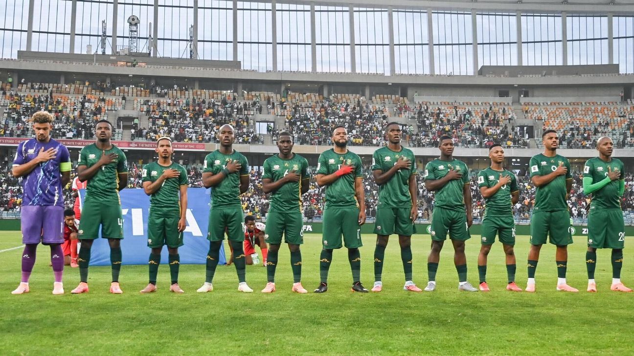 L'Afrique du Sud s'est qualifiée pour la Coupe du monde 2026 et revient après 16 ans