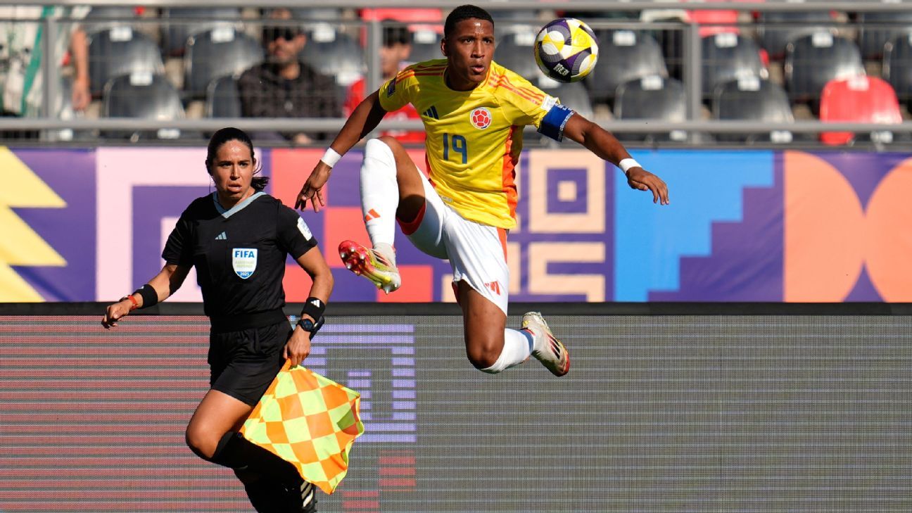 La Colombie a été liée à la Norvège et est toujours leader du groupe F lors de la Coupe du monde U20 au Chili 2025