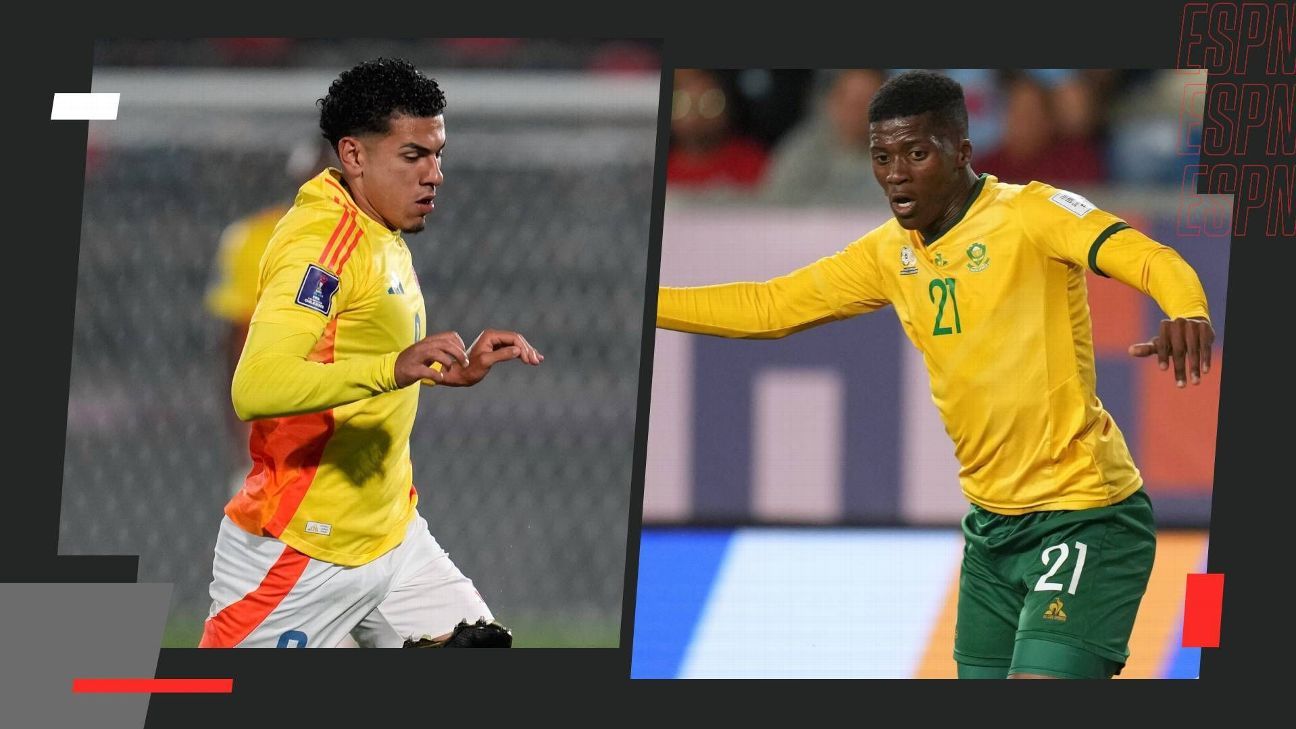 Quand Colombie vs Afrique du Sud joue pour les huitièmes de la Coupe du monde sous 20 du Chili 2025: équipe, date, heure et télévision en direct