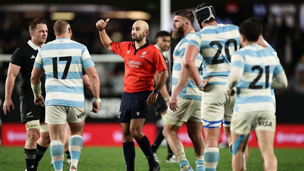 Qui sera l'arbitre du duel entre les Pumas et l'Afrique du Sud sur Twickenham?