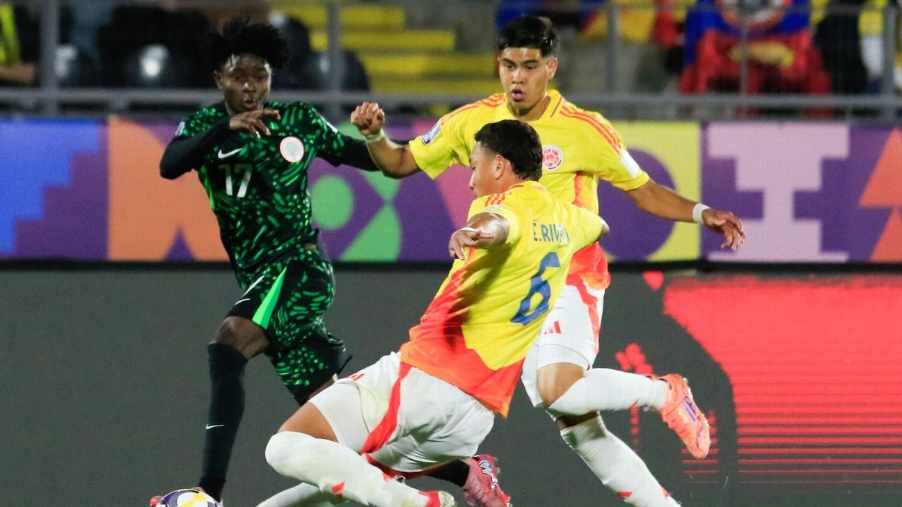 Sub 20 Monde: Colombie ouvre le score VS Nigeria avec un but de Kéner González