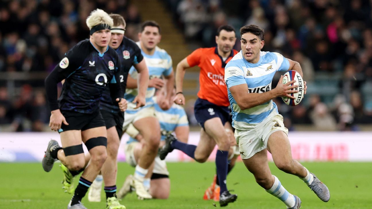 "L'Argentine méritait de gagner" : ce qu'ils ont dit en Angleterre à propos du match de Los Pumas