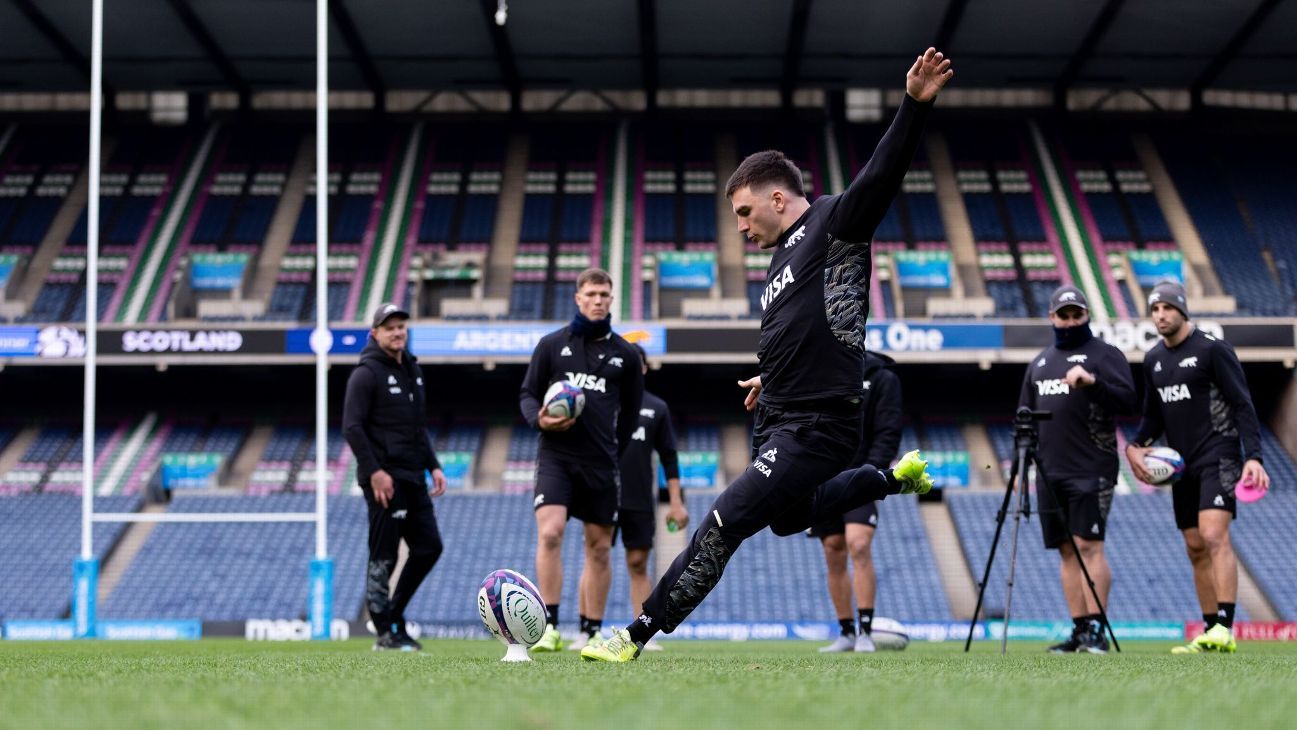 Les Pumas ont eu leur Captain's Run à Murrayfield