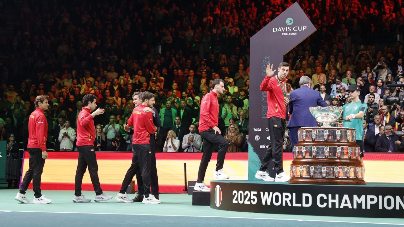 Nadal était fier de l'équipe espagnole de Coupe Davis