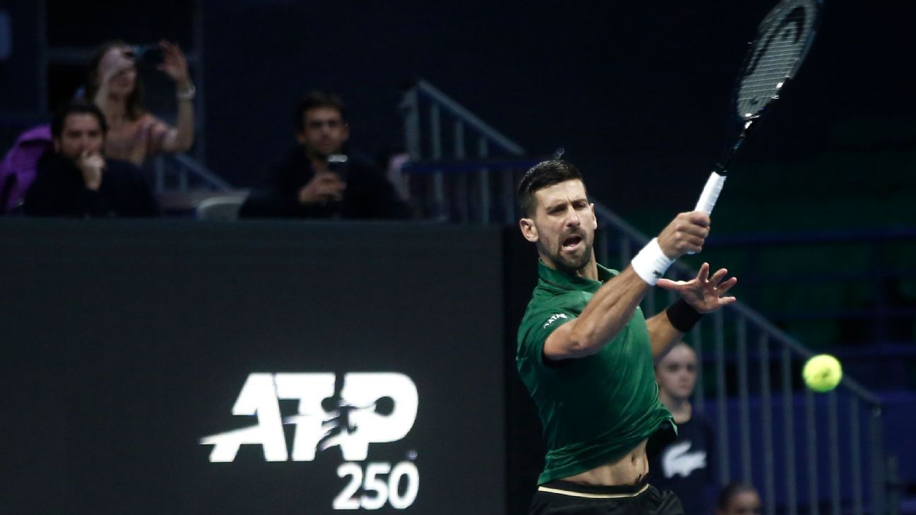 Novak Djokovic contre Lorenzo Musetti : calendrier et comment regarder la finale de l'ATP 250 à Athènes en direct